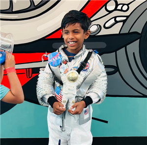 Penny Creek second grader wins Spacesuit Design Contest at Museum of Flight